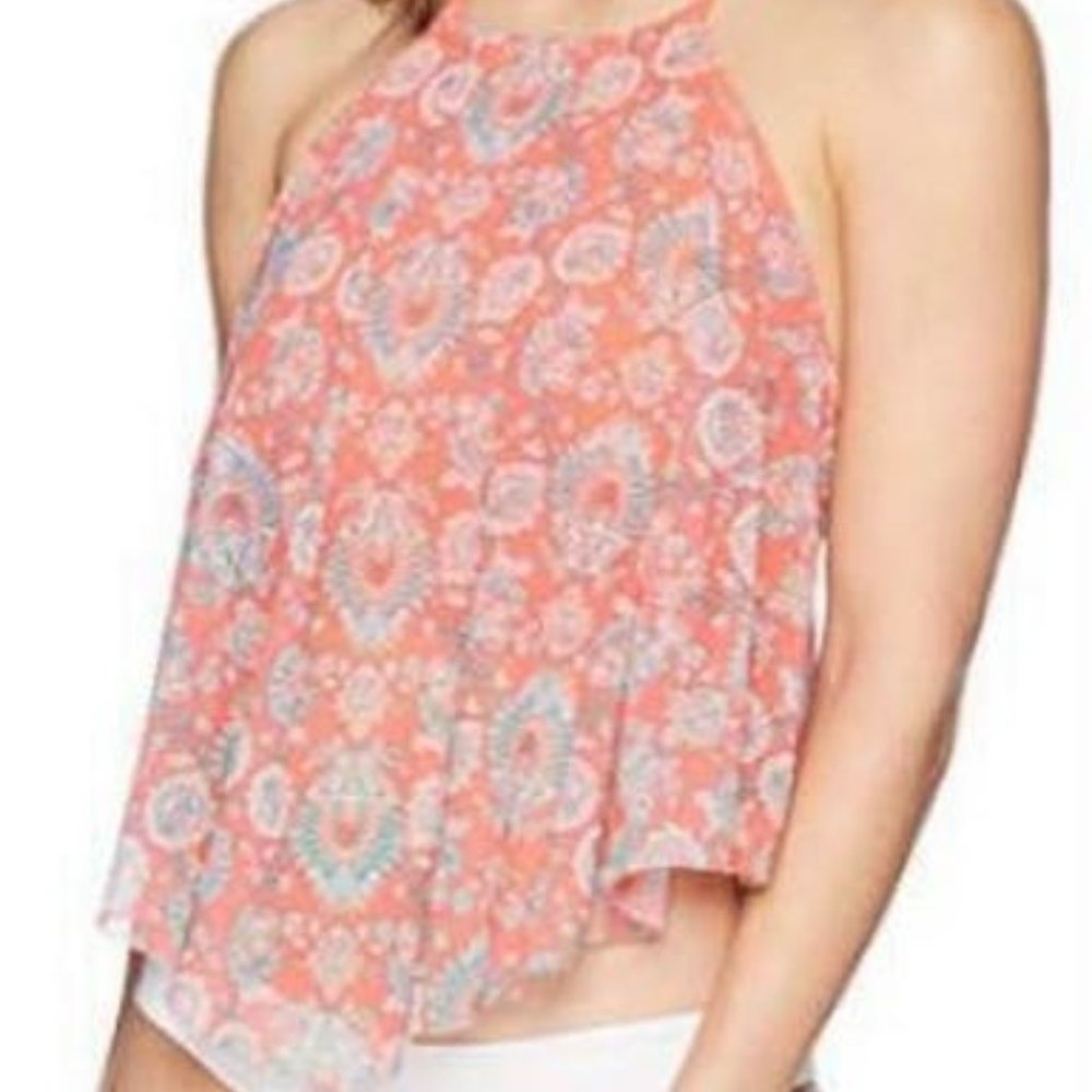Coco Reef Mykonos Mix Aura Crop Underwire Bikini Top, Choose Sz/Color